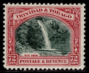 TRINIDAD & TOBAGO GV SG238, 72c myrtle-green & carmine, M MINT. Cat £45.