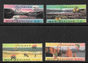 NEW ZEALAND SG1793/6 1994 THE FOUR SEASONS MNH