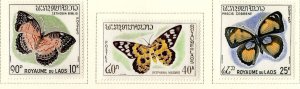 LAOS 101-3 VLH SCV $22.50 BIN $10.50 BUTTERFLYS
