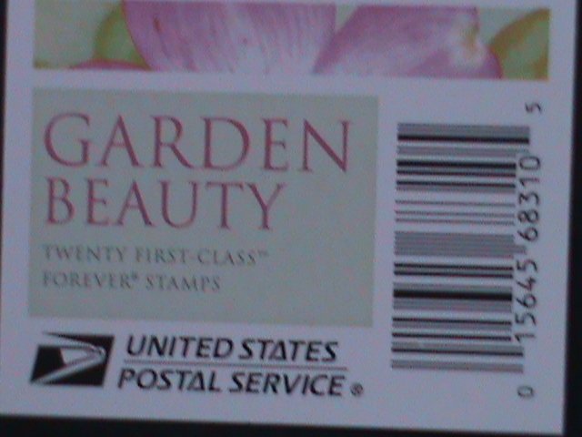 ​UNITED STATES- GARDEN BEAUTY-LOVELY FLOWERS-FOREVER MNH BOOKLET VERY FINE