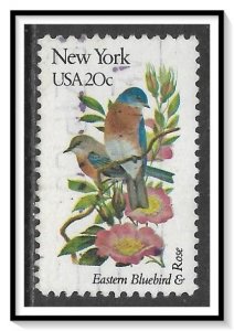 US #1984 State Birds & Flowers New York Used