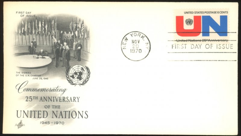 U.S. #1419 FDC F-VF