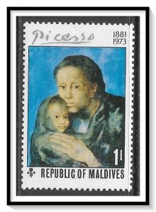 Maldive Islands #489 Picasso Paintings MNH
