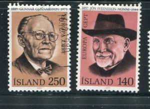 Iceland #528-9 Used