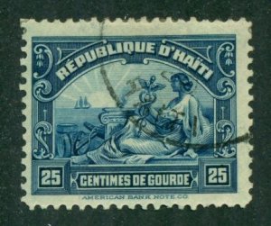 Haiti 1920 #314 U SCV(2022)=$0.50