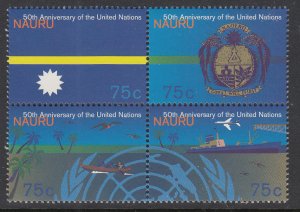 Nauru 418a United Nations MNH VF