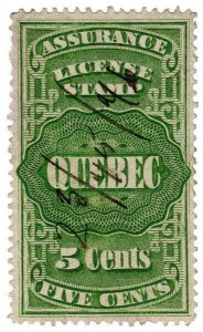 (I.B) Canada Revenue : Quebec Assurance Licence 5c