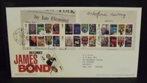 15746   GREAT BRITAIN   FDC # 2536a     Birth Centenary of Ian Fleming, S/S