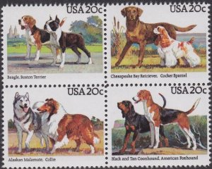 2101a Dogs MNH