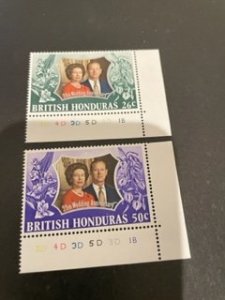 British Honduras sc 306,307 MNH