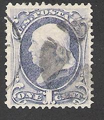 US Cat # 156, Franklin, Used*