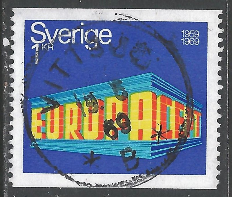 SWEDEN 815 VFU EUROPA Z2321-4