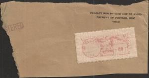 INTERESTING METER STAMP