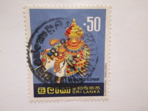 Sri Lanka #524 used 2019 SCV = $0.45