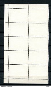 Guinea 1964 Kennedy 10 stamps ERROR missing center & Flag MNH 15092