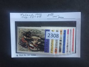 $1 World MNH Stamps (2308) Poland 1946-53 Paintings NH, see image