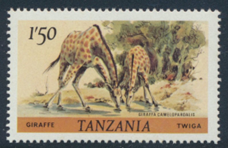 Tanzania SC# 168  MNH  Giraffes  1980 see scan /detail  