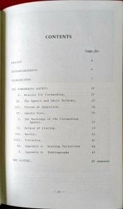 THE FORWARDING AGENTS by Kenneth Rowe, Toronto 1966, 165 pages. Postal History