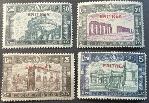 ERITREA # B29-B32-MINT/HINGED---COMPLETE SET---SEMI-POSTAL---1930