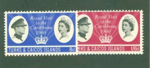 TURKS _ CAICOS 150-1 MNH BIN $1.00