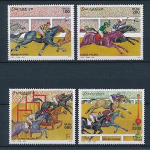 [28366] Somalia 2000 Animals Horse racing MNH