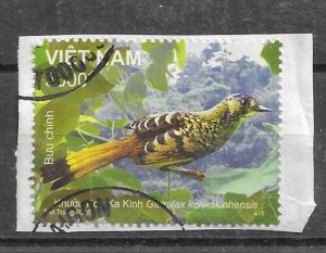 VIETNAM - 2018 - BIRDS - GARRULAXE - 3000 - Used - Unstucked -