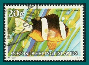 Cocos  1979 Fish 2,  20c used #39,SG39