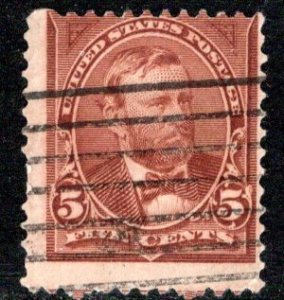 United States Scott # 255, used