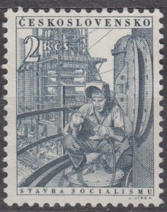 Czechoslovakia Scott #596 1953 Unused no gum