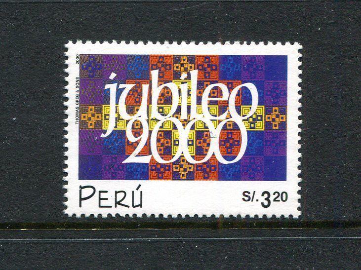 Peru 1260, MNH, Holy Year 2000. x29648