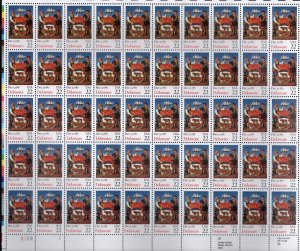 Scott #2336 Delaware 22¢ Sheet of 50 Stamps - MNH P#3253-1 Pristine