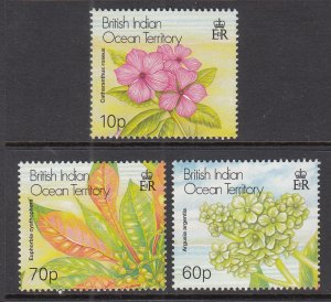 British Indian Ocean Territory 237a-237c MNH VF