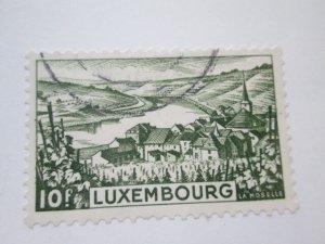 Luxembourg #247 used  2024 SCV = $0.25