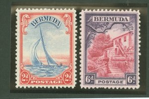 Bermuda #109A/112  Single