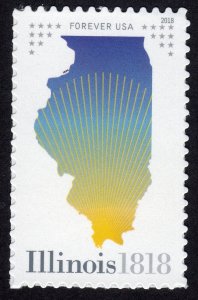 Scott #5271 Illinois Single Forever Stamp - MNH