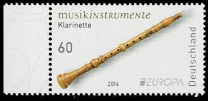 Germany 2014,Sc.#2787 MNH C.E.P.T. 2014: Musical Instruments