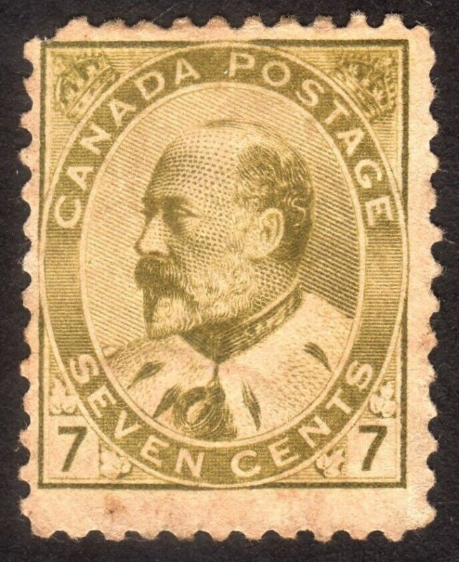 1903 Canada 7c, MNG, Sc 92