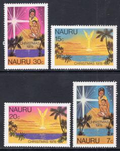 Nauru 184-187 Christmas MNH VF