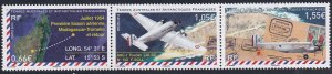 Sc# 510 France FSAT 1983 1st Flight Madagascar - Tromelin strip  MNH CV $8.50