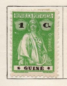 Portuguese Guinea 1922 Early Issue Fine Mint Hinged 1c. 125462