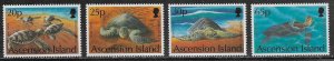 Ascension Scott #'s 585 - 588 MNH