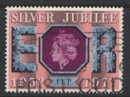 Great Britain SG 1036  - Used - Royal Silver Jubilee