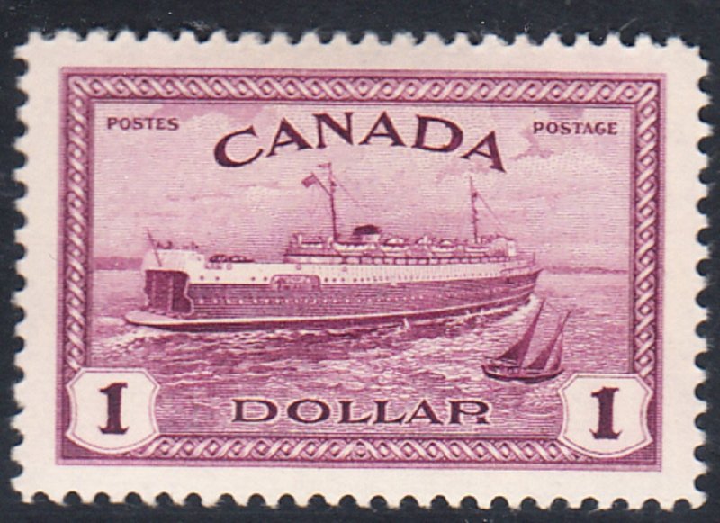 CANADA # 273 Mint  - barely visible hinge mark - VF centering