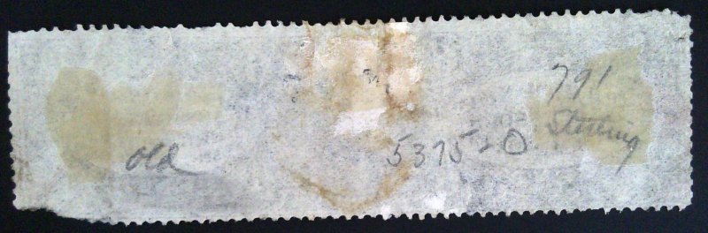 Scott #RS100a - 6c Black - Old Paper - Faults - S.B.Hartman & Co. - 33 Known