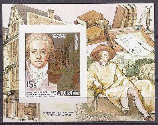 1984 Guinea 976/B84b Lux J.W.Goethe 20,00 €