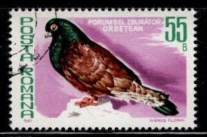 Romania - #3003 Pigeons & Doves - CTO