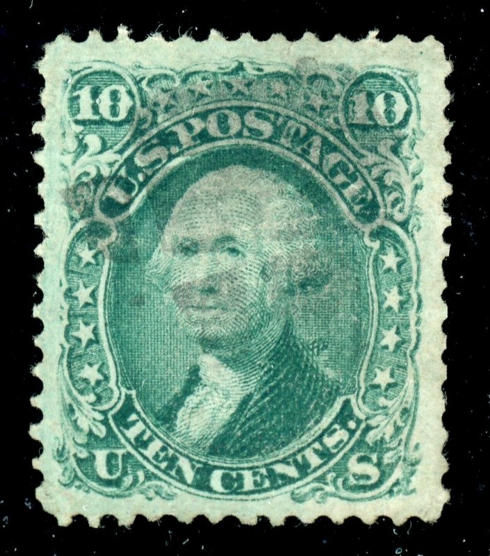 US Stamp #89 Washington 10c, PSE Cert - USED - CV $350.00 