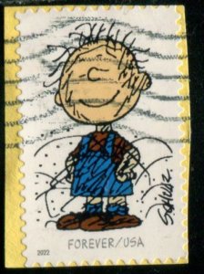 5726e US (60c) Charles M Schulz - Pigpen SA, used on paper