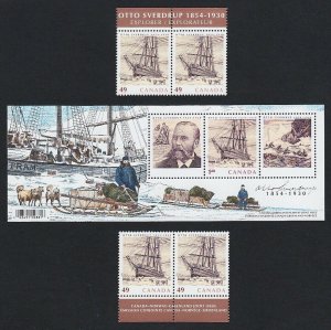 OTTO SVERDRUP = SS + inscription PAIRS = JOINT w/ NORWAY & GREENLAND Canada 2004