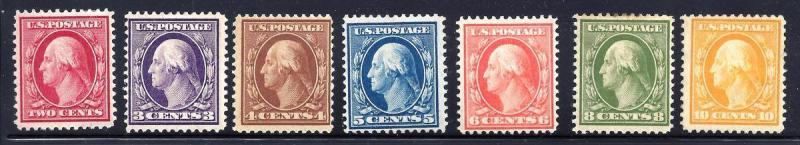 U.S. 331-338 Mint FVF 0727